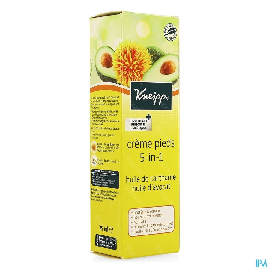 Kneipp Creme Pieds 5en1 75ml