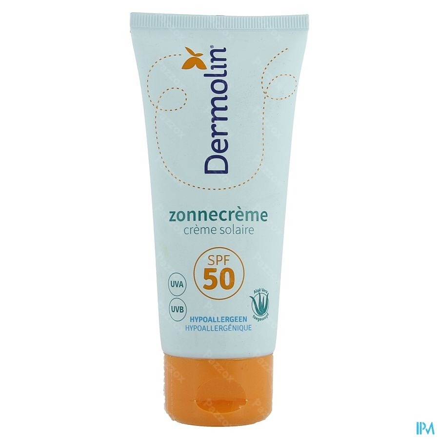 Dermolin Crème Solaire SPF50+ 75ml