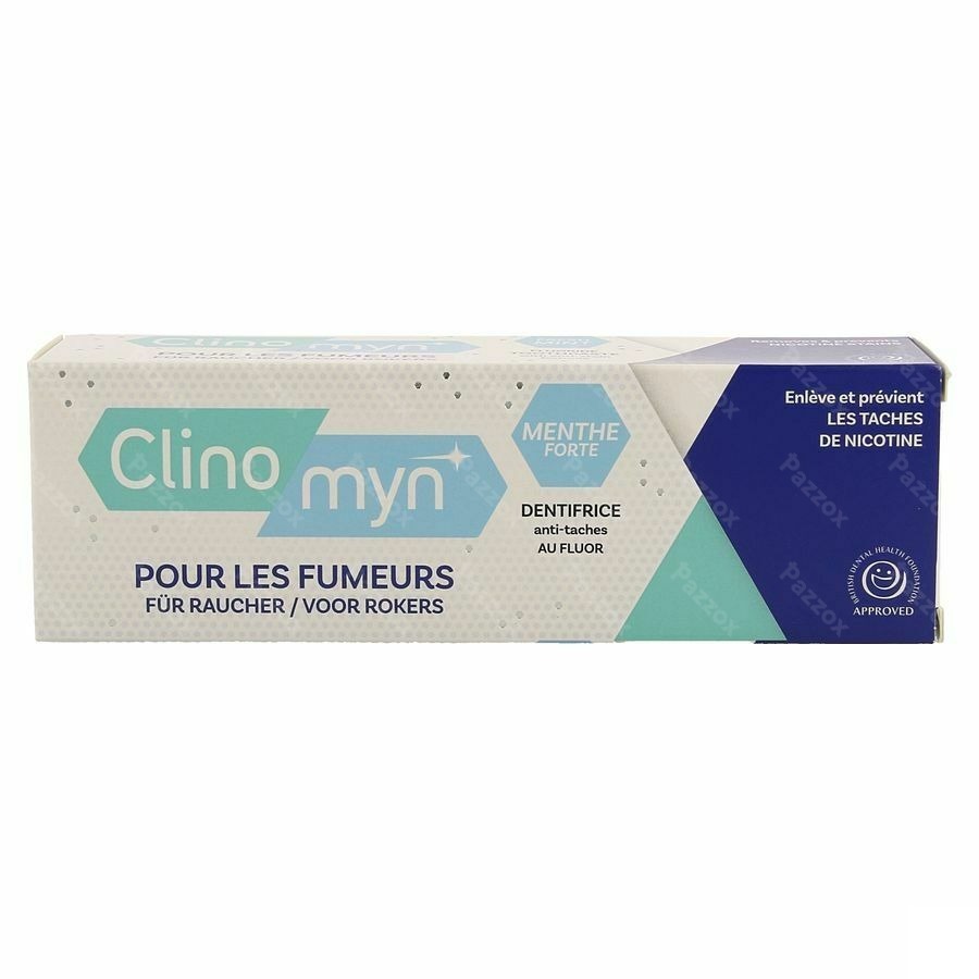 Clinomyn Tandpasta A/vlek Rokers 75ml