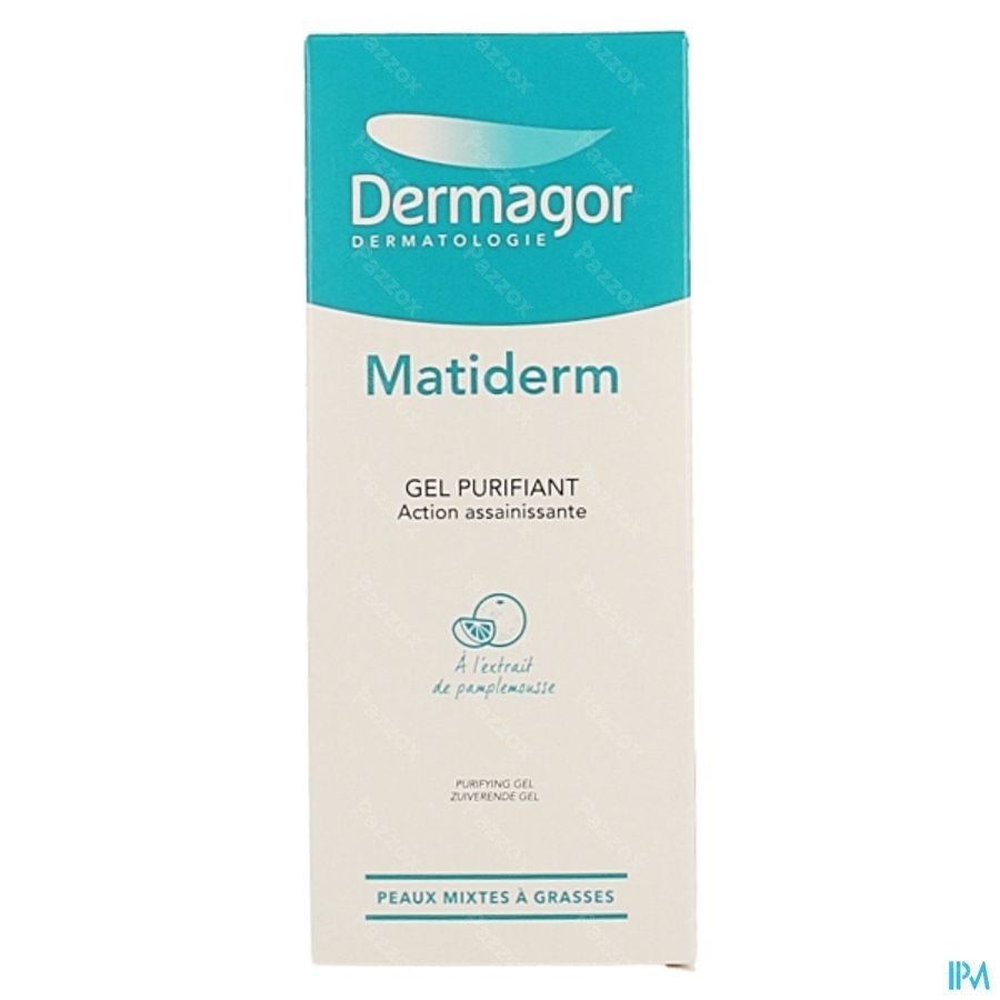 Dermagor Matiderm Gel Purifiant Tube 200ml