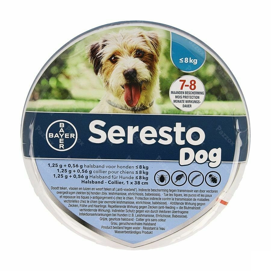 Seresto Dog 1,25g +0,56g Collier < 8kg
