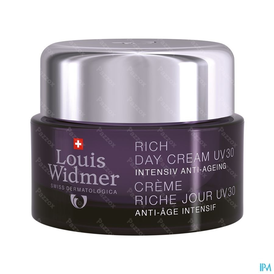 Louis Widmer Rijke Dagcrème UV 30 Zonder Parfum 50ml