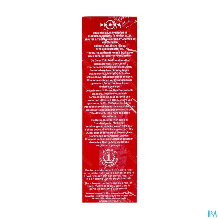 Durex Thin Feel Condoms 12