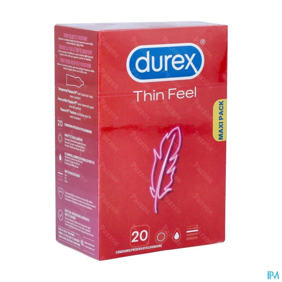 Durex Thin Feel Condoms 20