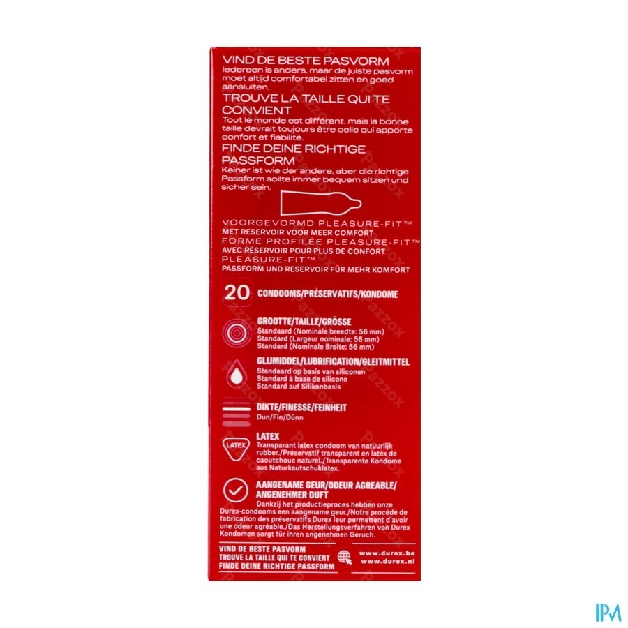 Durex Thin Feel Condoms 20