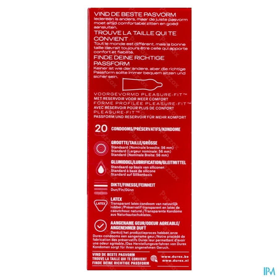 Durex Thin Feel Condoms 20