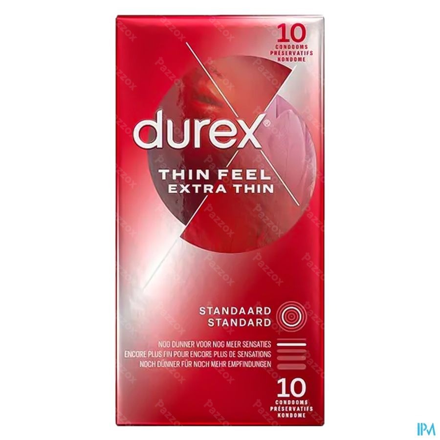 Durex Thin Feel Extra Thin Condoms 10