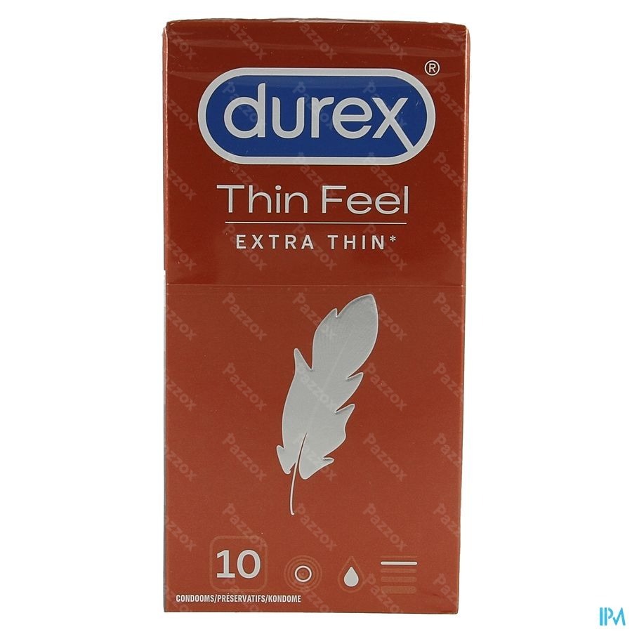 Durex Thin Feel Extra Thin Condoms 10