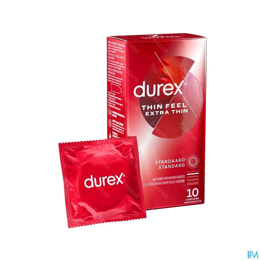 Durex Thin Feel Extra Thin Condoms 10