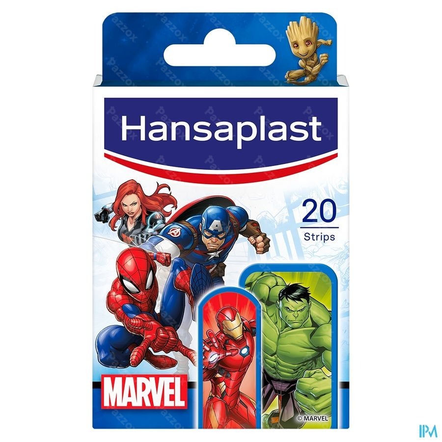 Hansaplast Pleister Enfants Marvel Strips 20