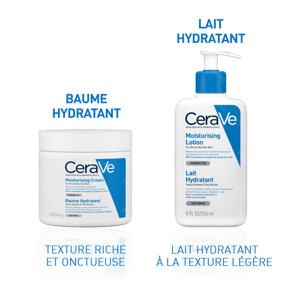 CeraVe Baume Hydratant Pompe 454ml