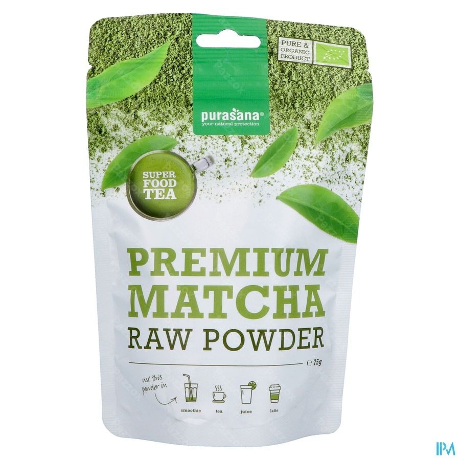 Purasana Premium Matcha Poeder 75g