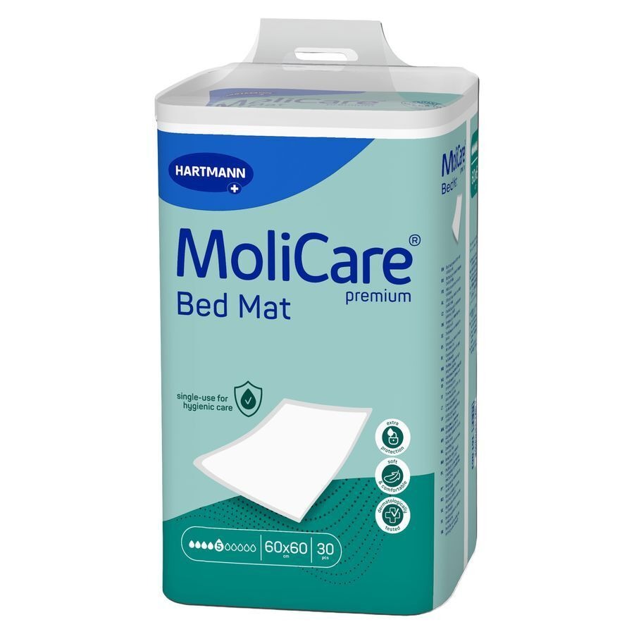 Molicare Pr Bed Mat 5d 60x60 30 P/s