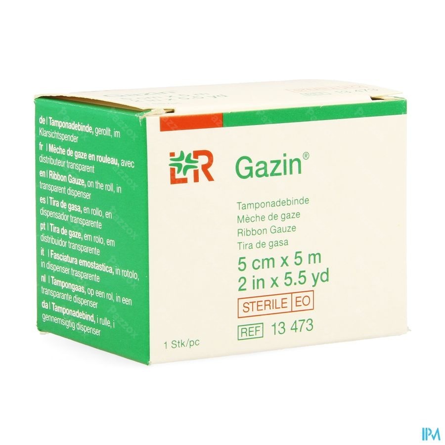 Gazin Meche Gaze Sterile 5cmx5m