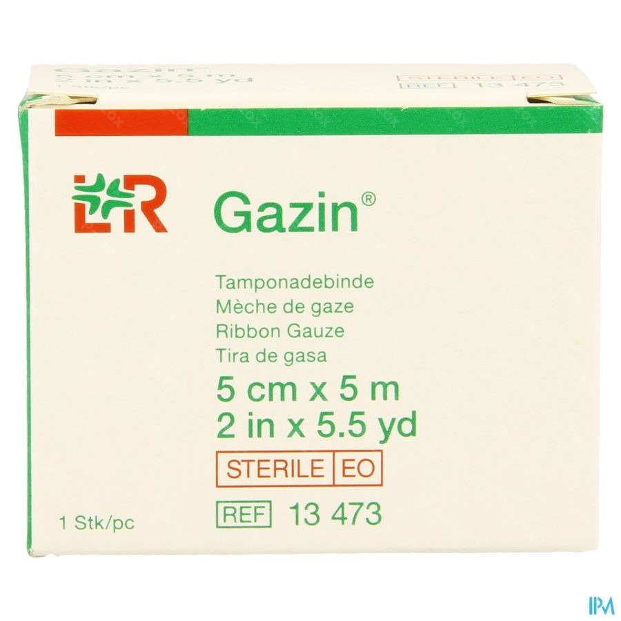 Gazin Meche Gaze Sterile 5cmx5m