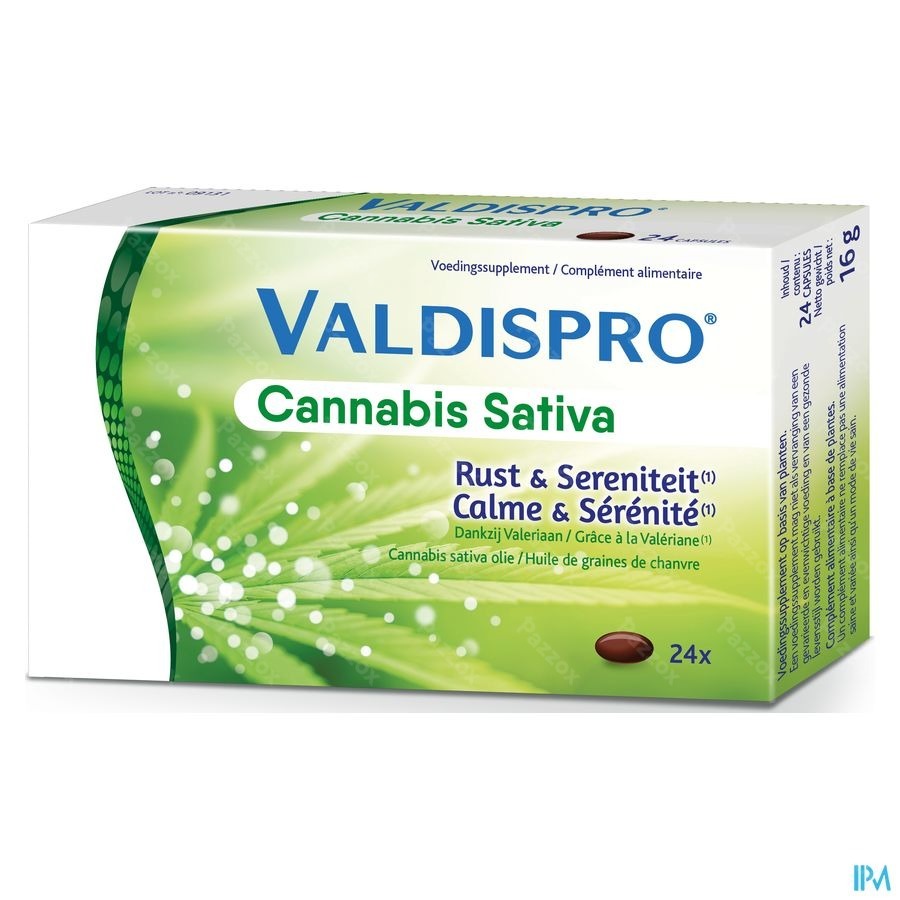 Valdispro Cannabis Sativa Caps 24