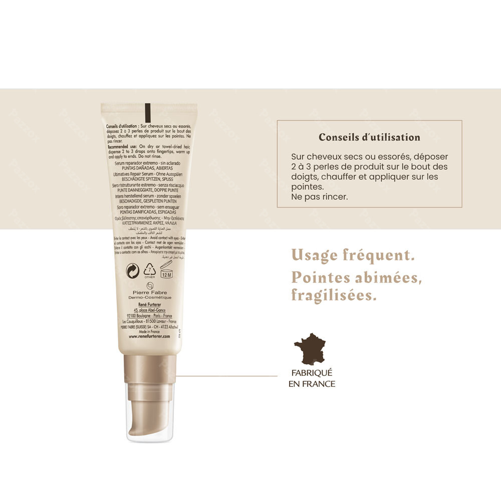 Furterer Absolue Kératine Sérum réparateur Ultime 30ml
