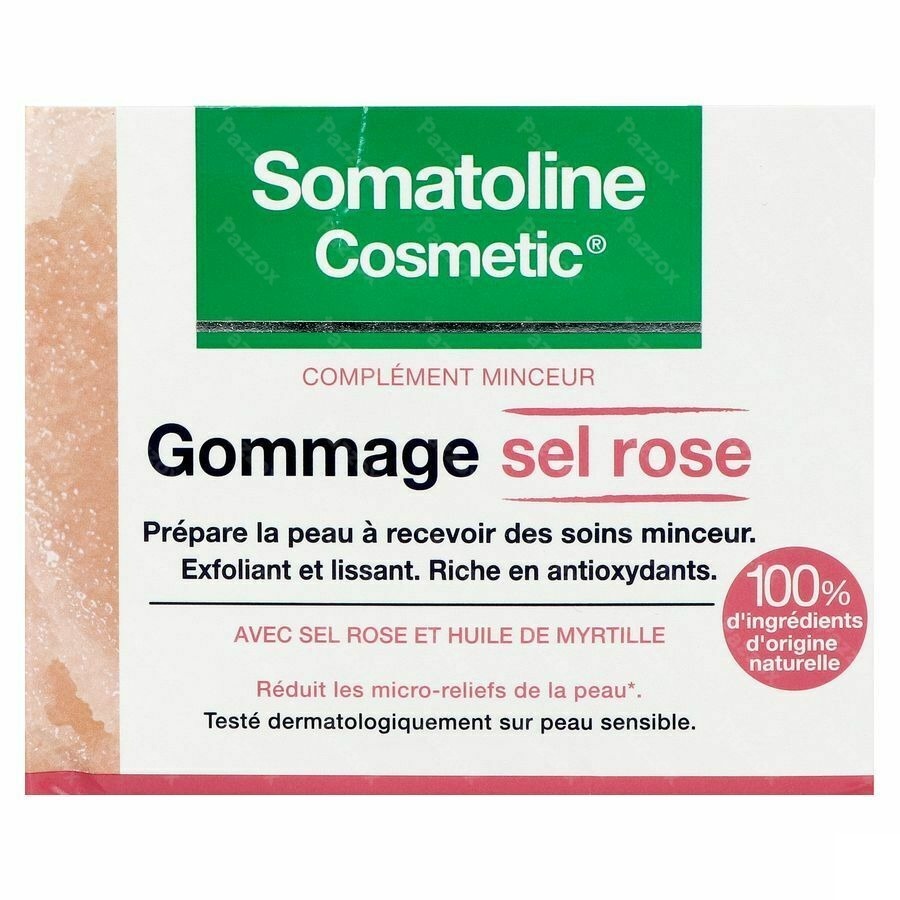 Somatoline Cosm. Gommage Exfoliant Sel Rose 350g