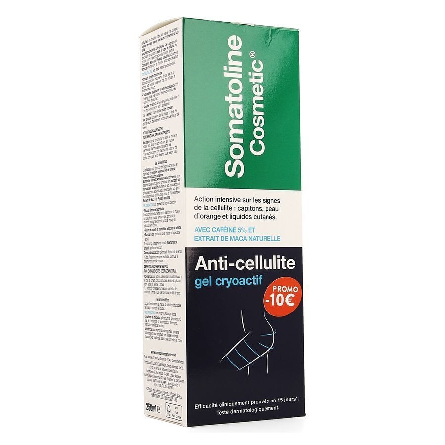 Somatoline Cosm. A/cellul. Gel 15j 250ml Promo-10€