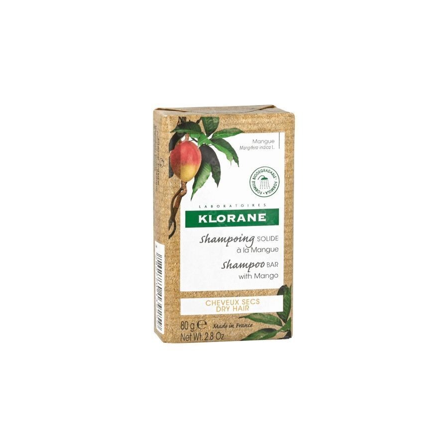Klorane Shampooing Solide Mangue 80g