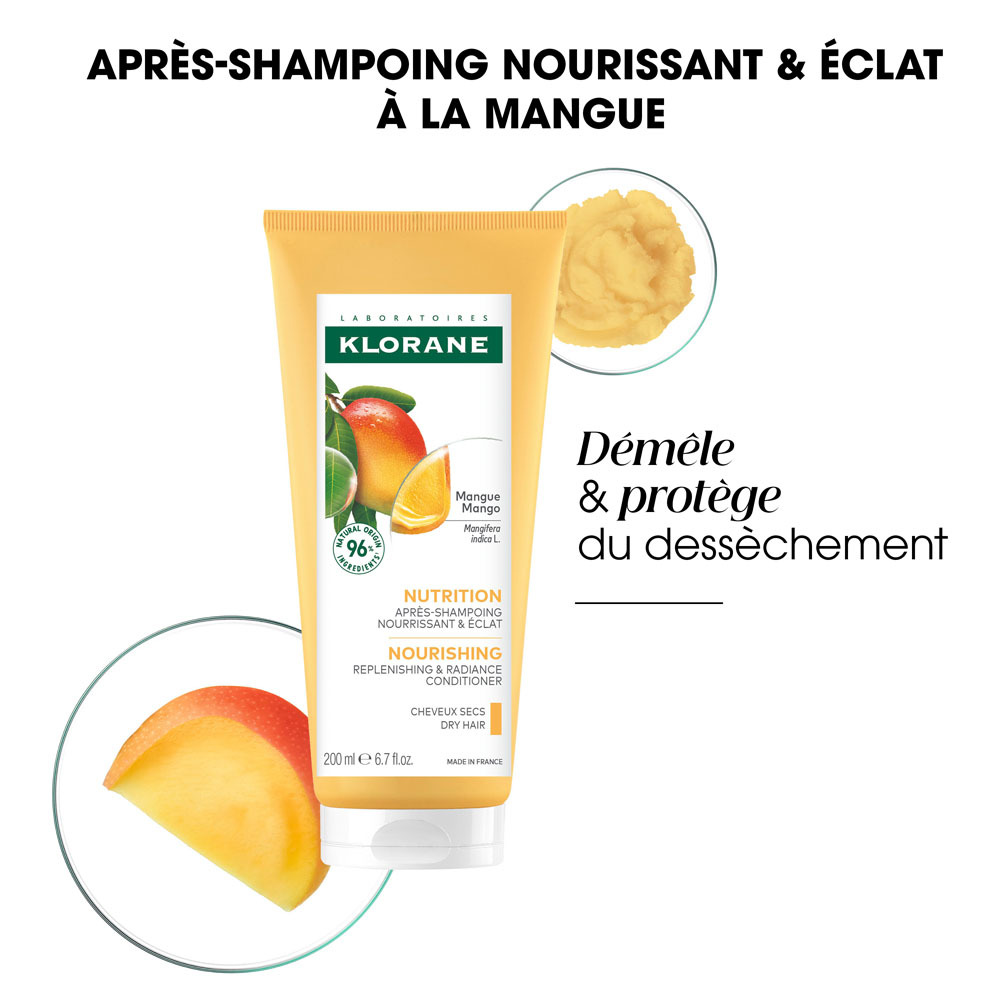 Klorane Capil. Baume Mangue 200ml Nf