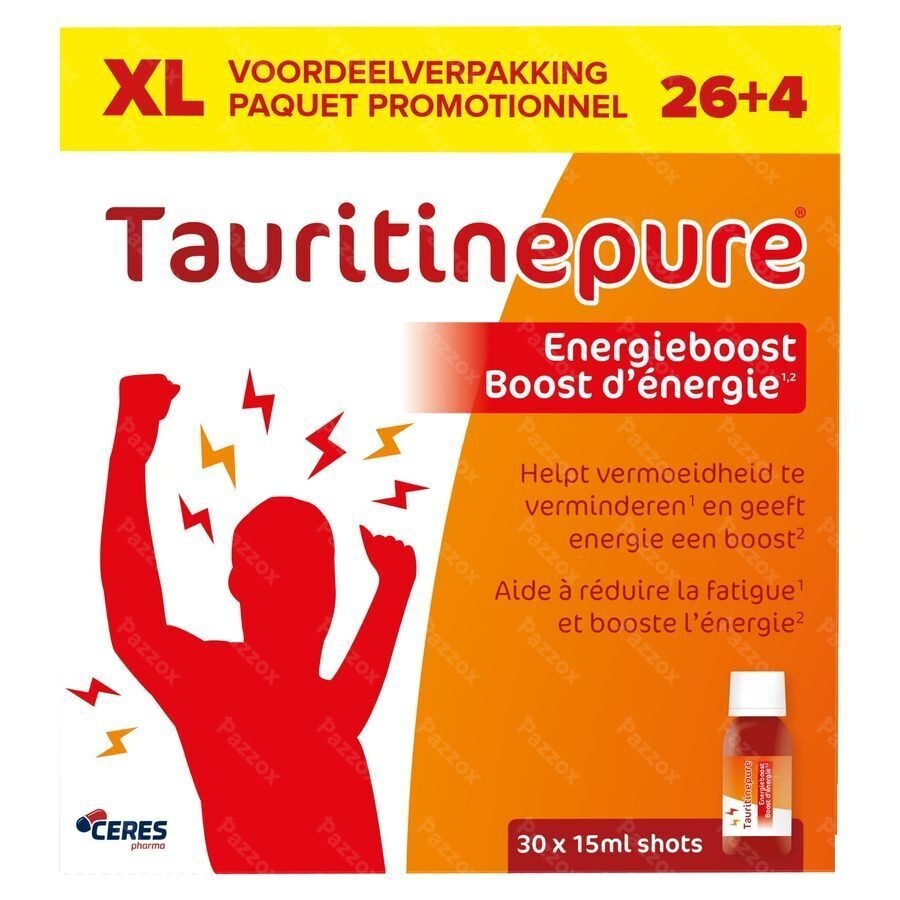 Tauritinepure Energieboost 30x15ml
