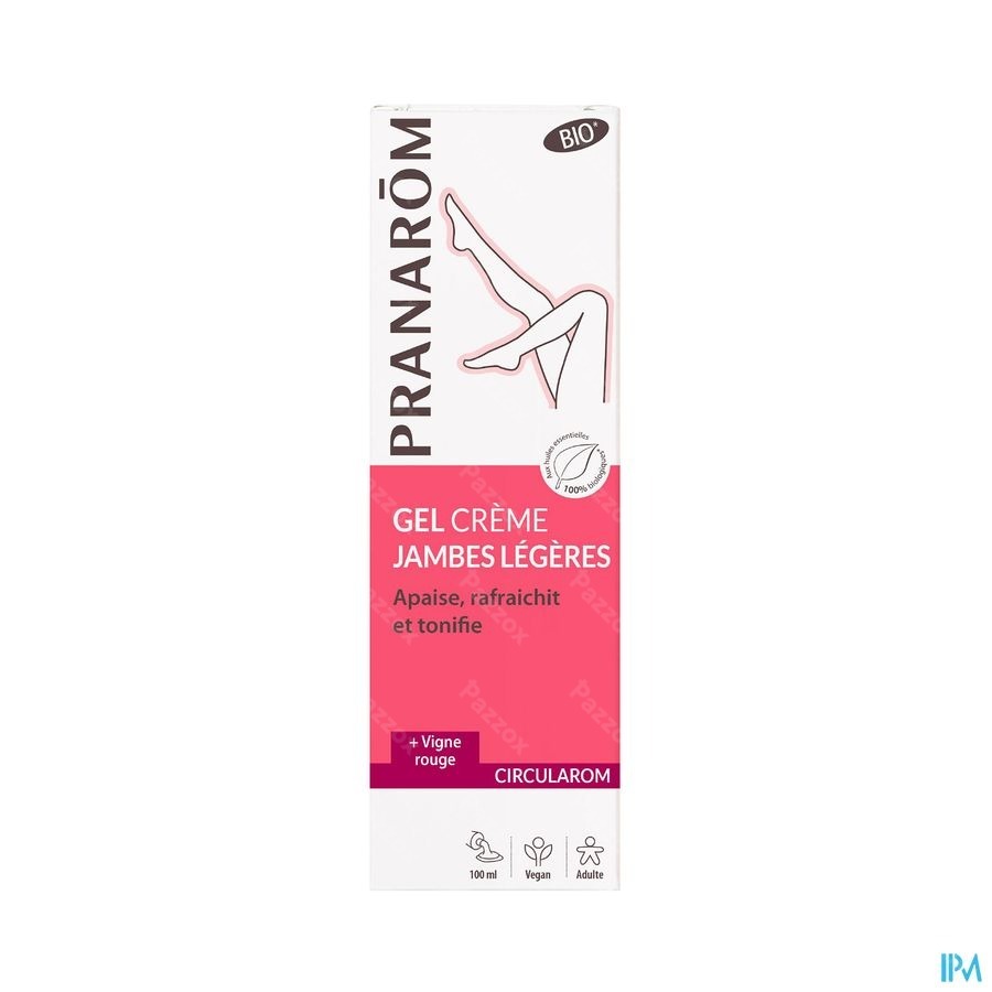 Pranarôm Cicularom Gel Crème Jambes Legere Bio 100ml