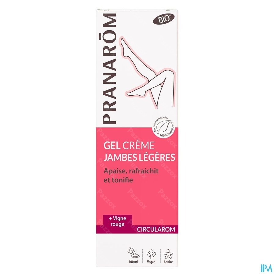 Pranarôm Cicularom Gel Crème Jambes Legere Bio 100ml