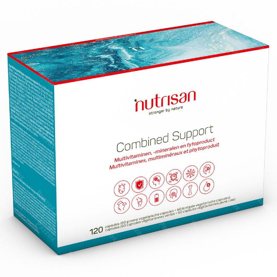 Nutrisan Combined Support 60 + 60 Vegetarische Capsules