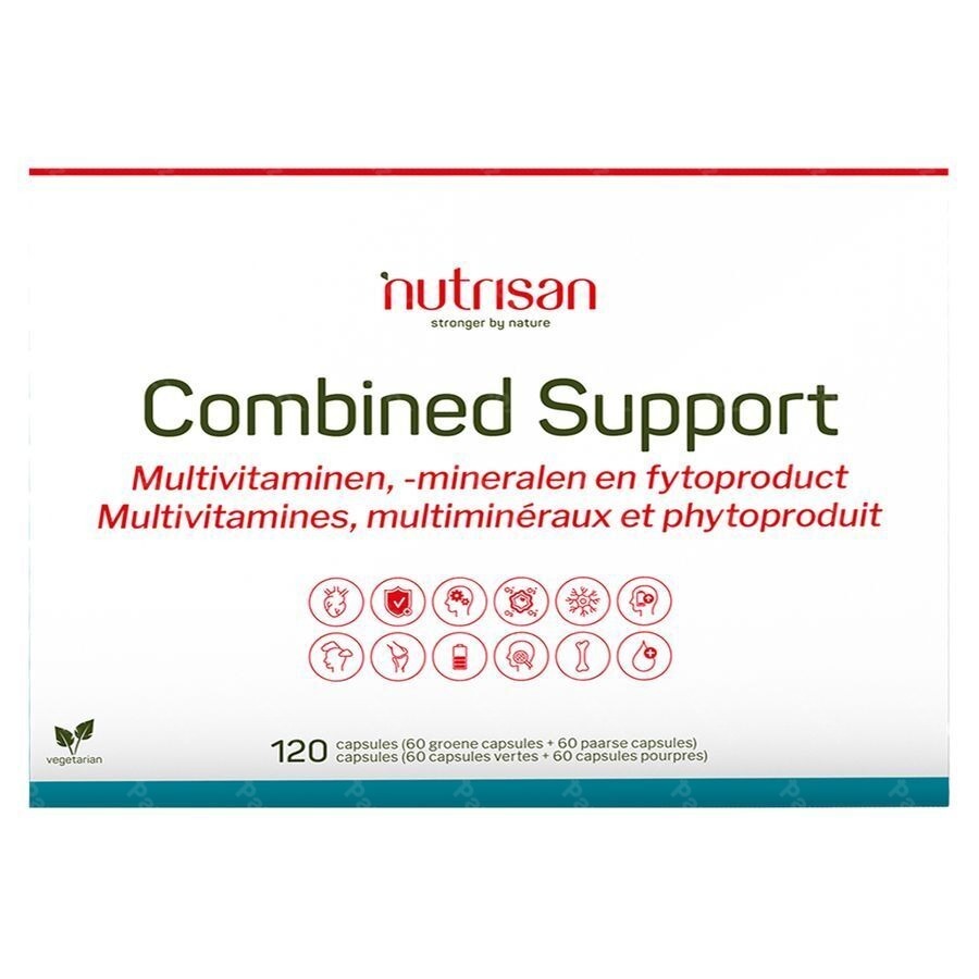Nutrisan Combined Support 60 + 60 Vegetarische Capsules