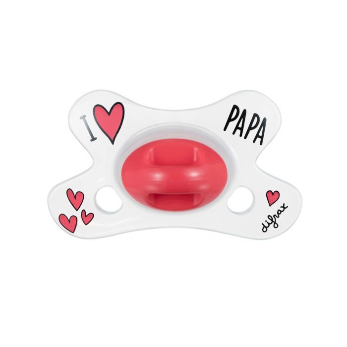 Difrax Fopspeen Natural 6m+ I Love