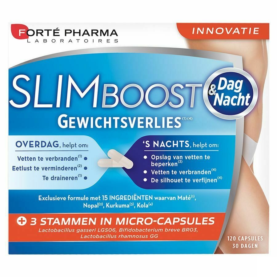 Slimboost Dag&nacht Caps 120