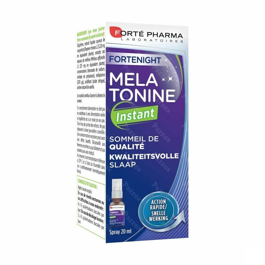 Forté Pharma Forté Nuit Melatonine Action Rapide Spray 20ml