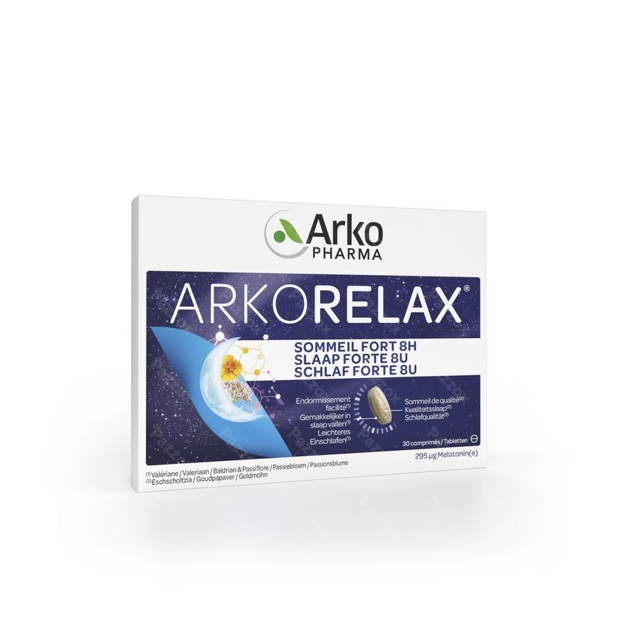 Arkopharma Arkorelax Sommeil Fort 8h 30 Comprimés