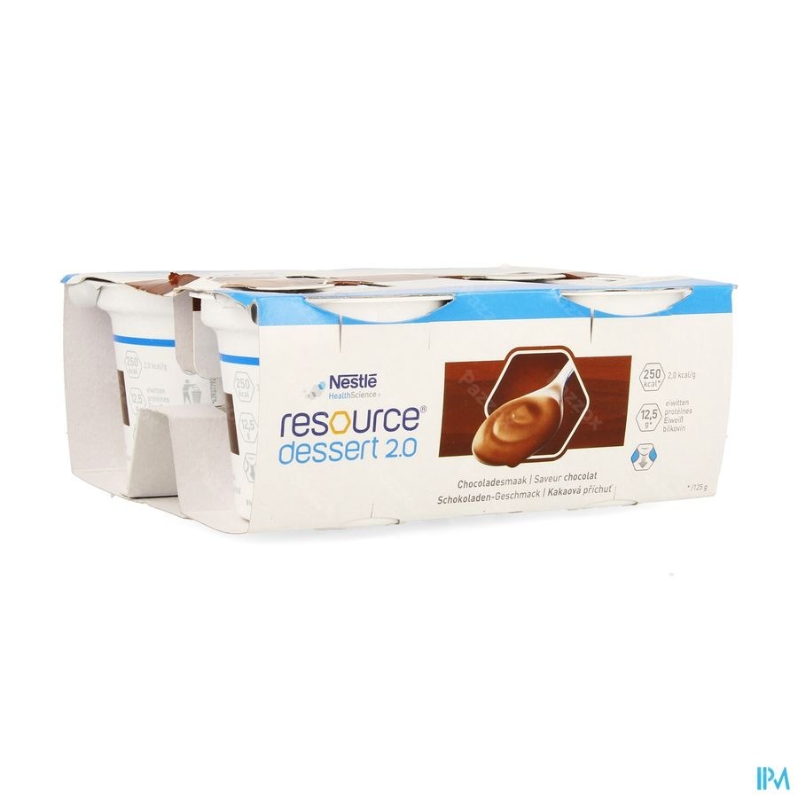 Resource Dessert 2.0 Chocolade 4x125g