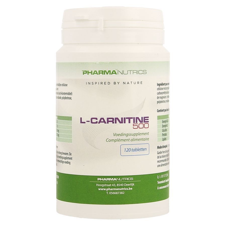 l Carnitine 500 Comp 120 Pharmanutrics