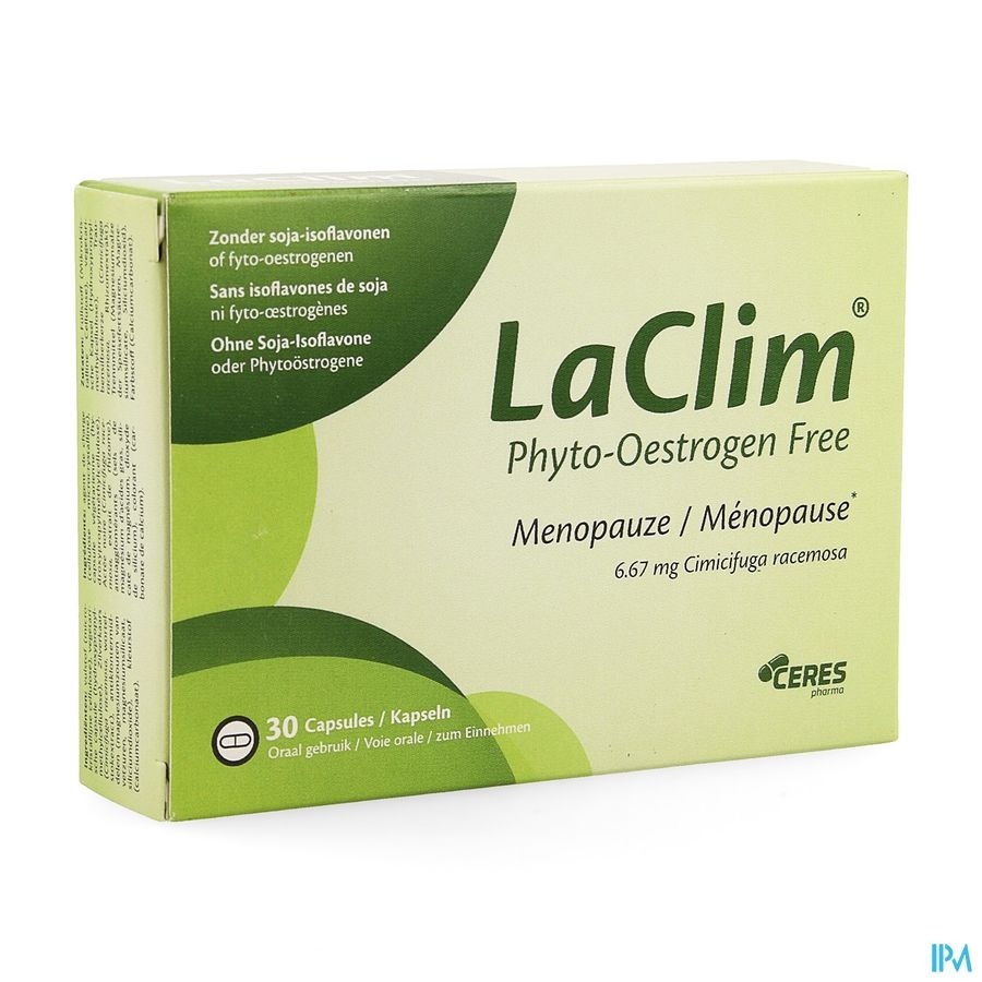 Laclim Phyto-oestrogen Free Caps 30