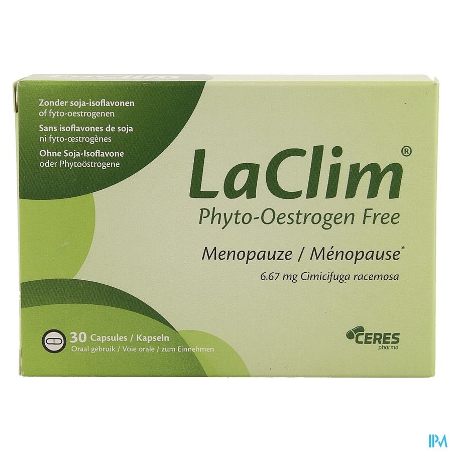 Laclim Phyto-oestrogen Free Caps 30