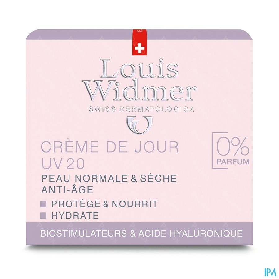 Widmer Dagcreme Uv20 N/parf Pot 50ml