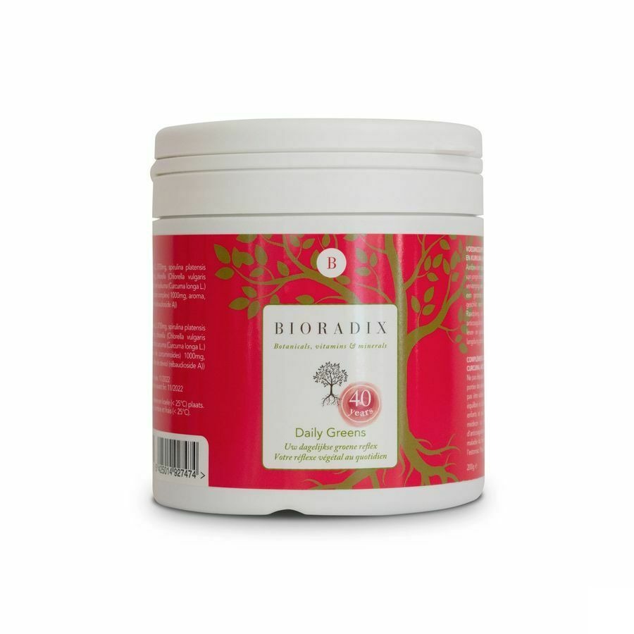 Bioradix Daily Greens Poudre 200g