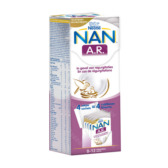 NAn A.R. Zuigelingenmelk Baby 0-6 Maanden 4x26g