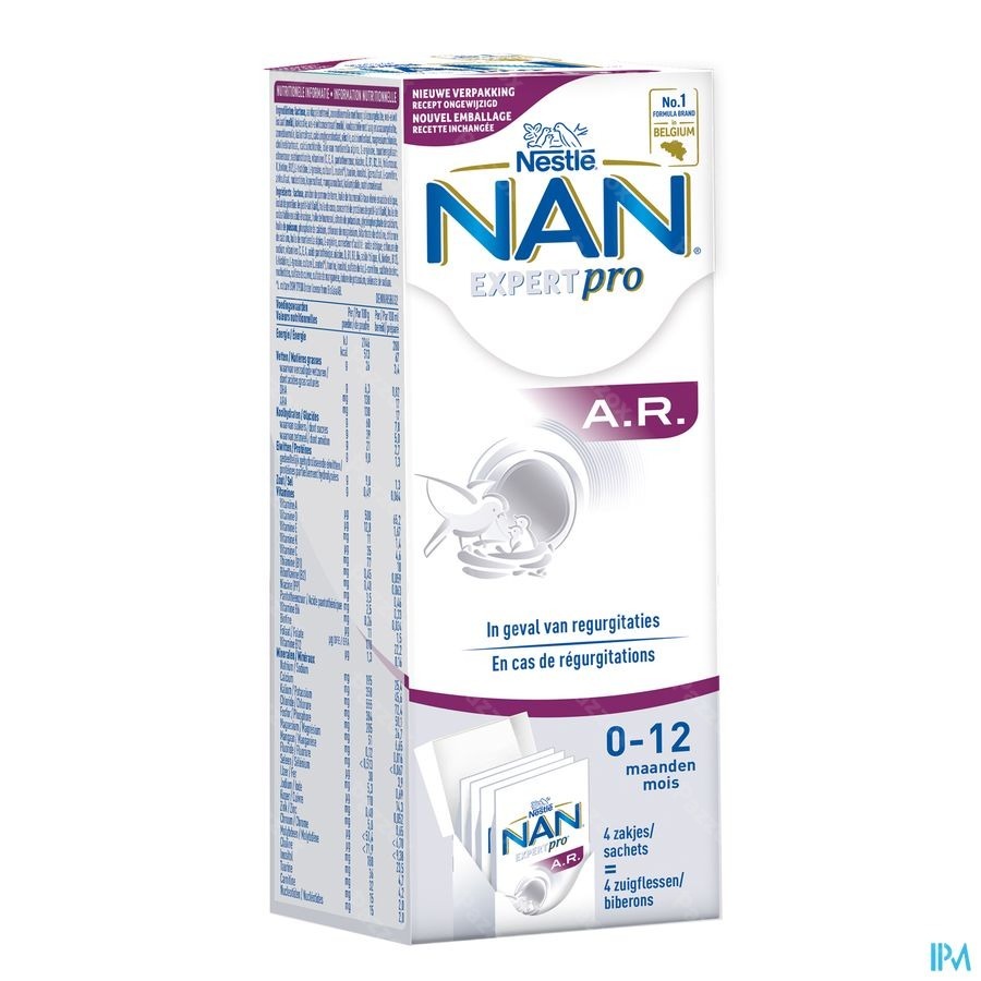NAn A.R. Zuigelingenmelk Baby 0-6 Maanden 4x26g