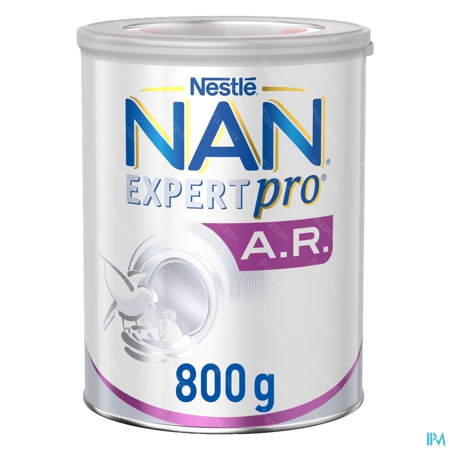Nestlé Nan ExpertPro A.R. Lait Anti Régurgitations pour Nourrissons Bébé 0-12 Mois 800g