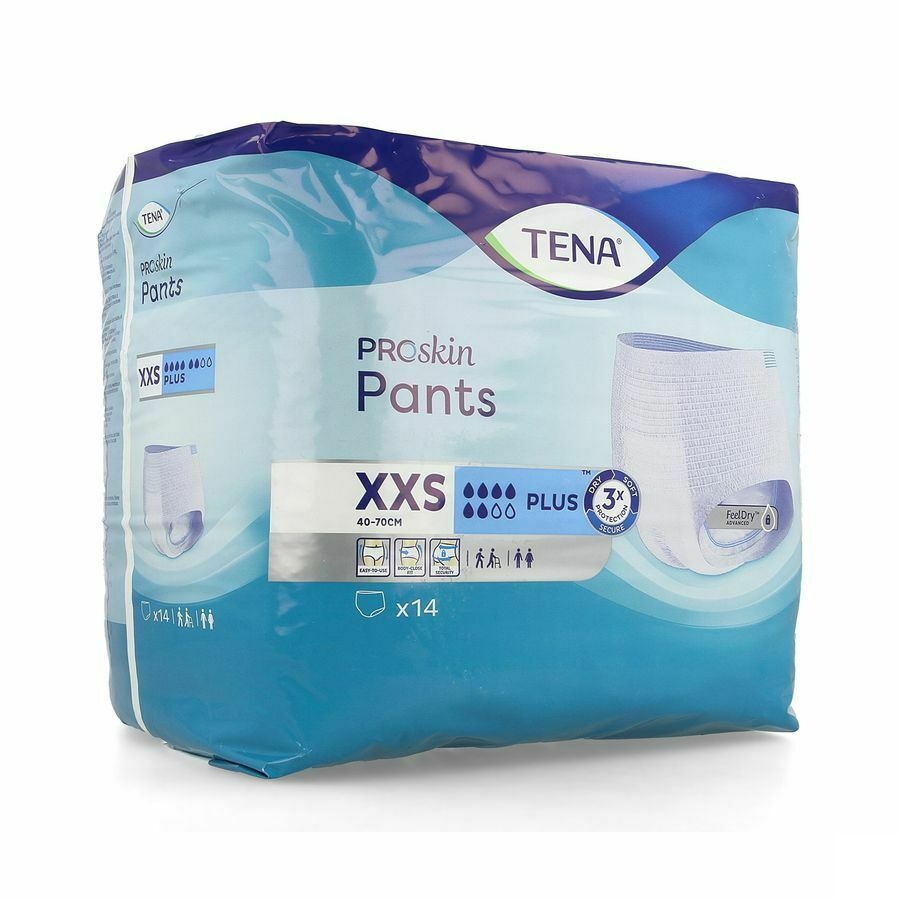 Tena Proskin Pants Plus Xxs 14