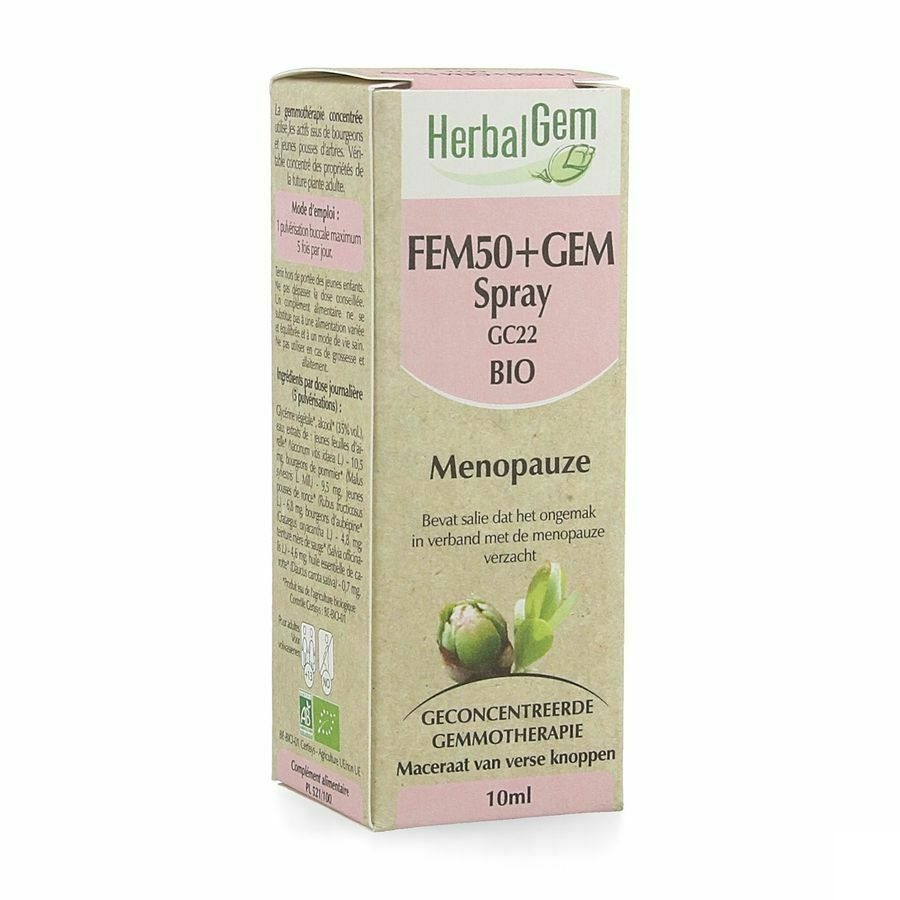 Herbalgem Fem50+gem Spray Bio Gc22 Menopause 10ml