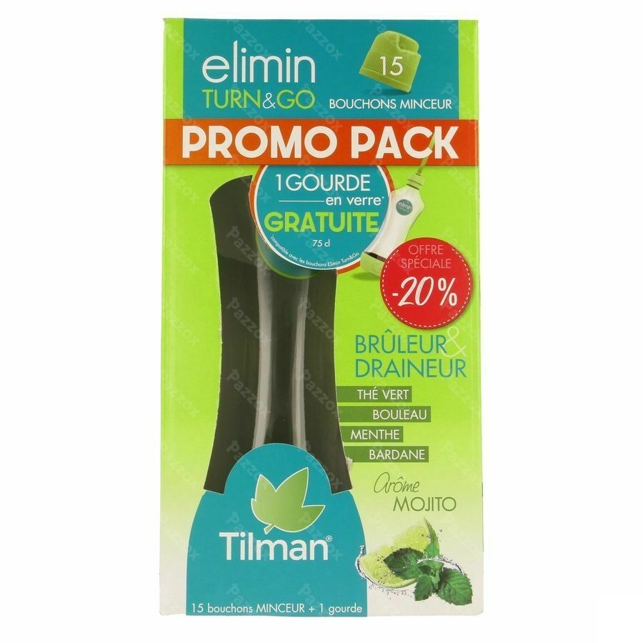 Elimin Turn&go Mojito 15 Bouchons -20%