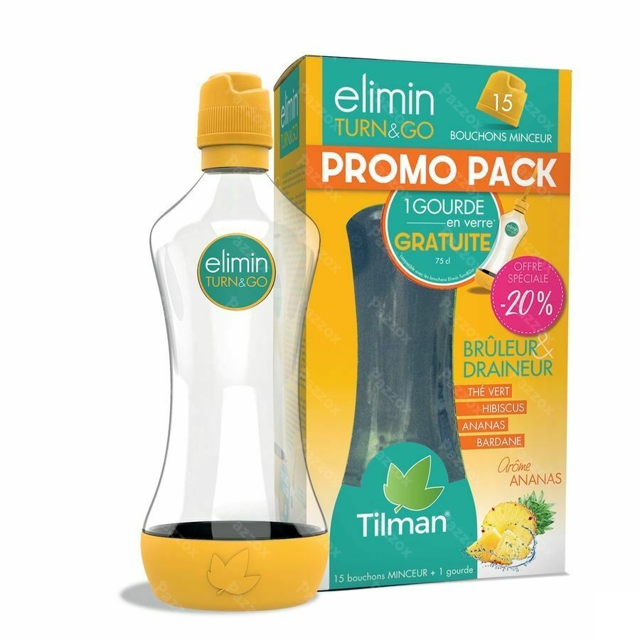 Elimin Turn&go Ananas 15 Bouchons -20%