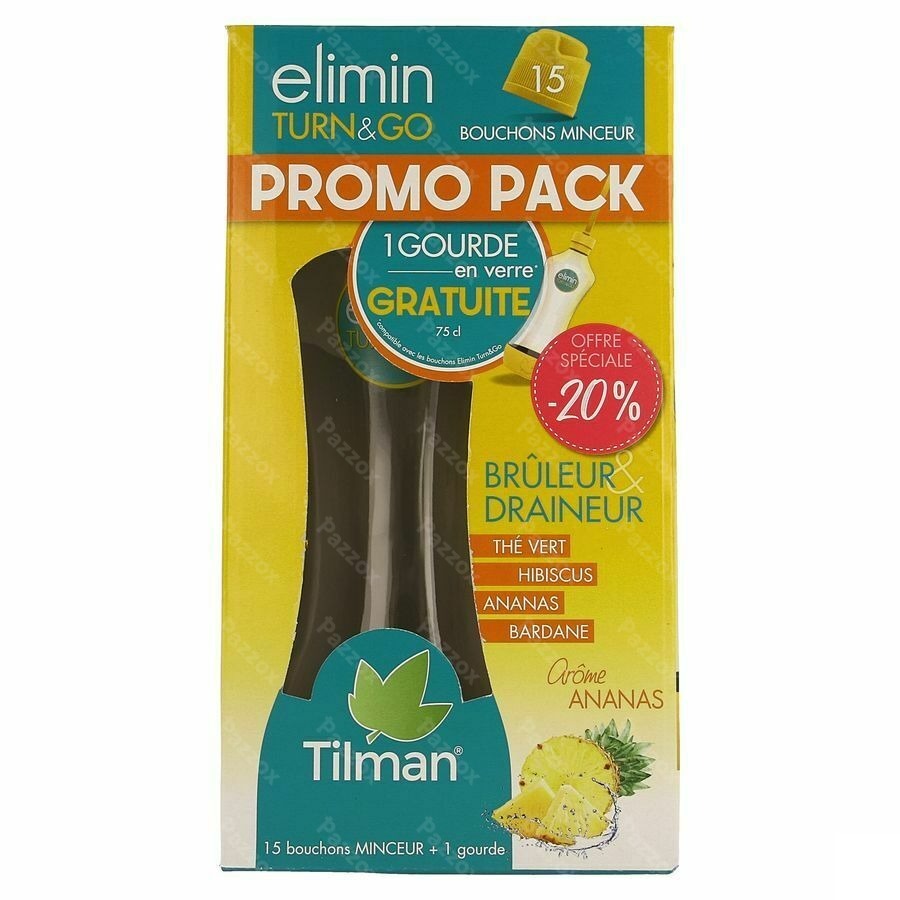 Elimin Turn&go Ananas Dopjes 15 -20%