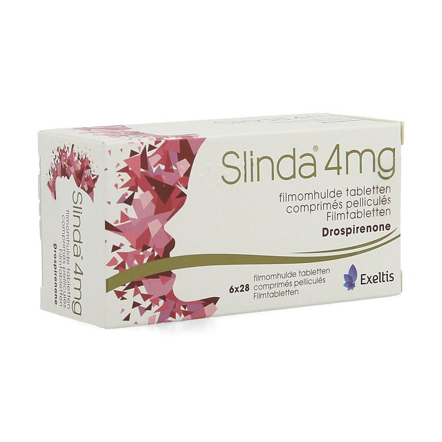 Slinda 4mg Comp Pell 6 X 28 Pazzox, pharmacie en ligne