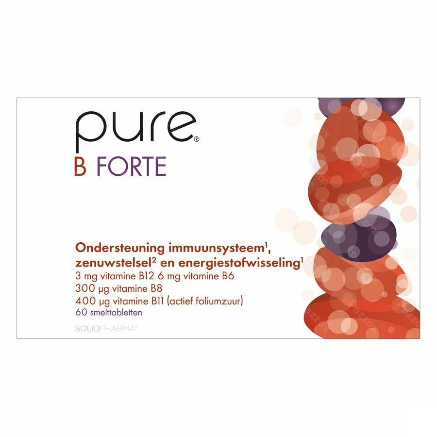 Pure B Forte Smelttabl 60
